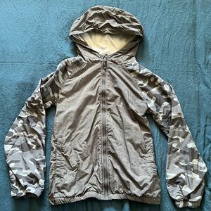 OshKosh B'gosh Gray Hooded Jacket